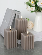 unique led wax candle